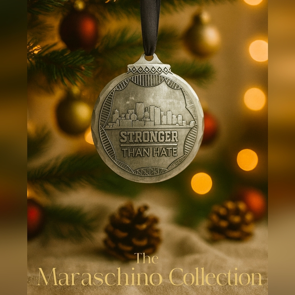 Wendell August Forge “Stronger Than Hate” Pittsburgh Ornament | NIB